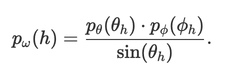 PDF calculation for h step 1